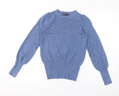 Womens UK Size XS Marks and Spencer Blue Pullover Jumper