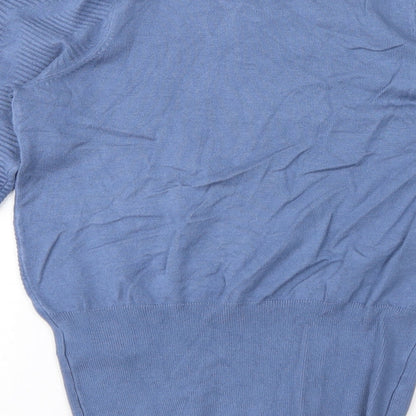 Womens UK Size XS Marks and Spencer Blue Pullover Jumper