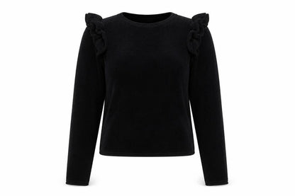 Womens UK Size S Zara Black Pullover Jumper