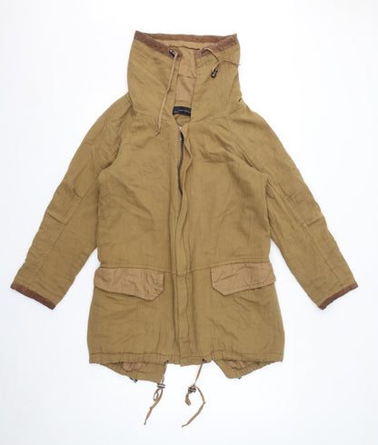 Womens UK Size XS Zara Brown Jacket