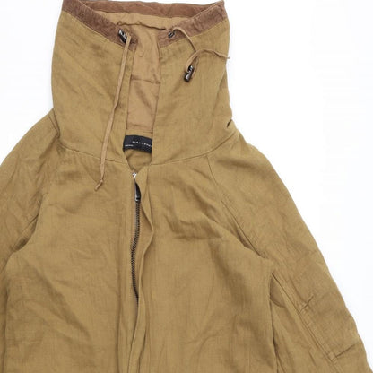 Womens UK Size XS Zara Brown Jacket