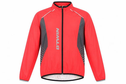 Womens UK Size S DECATHLON Pink Windbreaker Coat