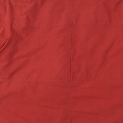 Womens UK Size 16 Steilmann Red Quilted Coat