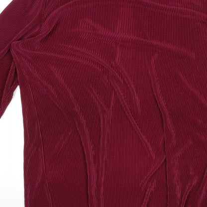 Womens UK Size 16 Compliments Purple Cardigan Jumper