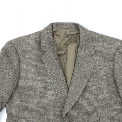 Mens UK Size 42 St Michael Regular Green Suit Jacket