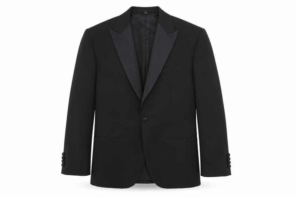 Mens UK Size 38 Marks and Spencer Regular Black Suit Jacket