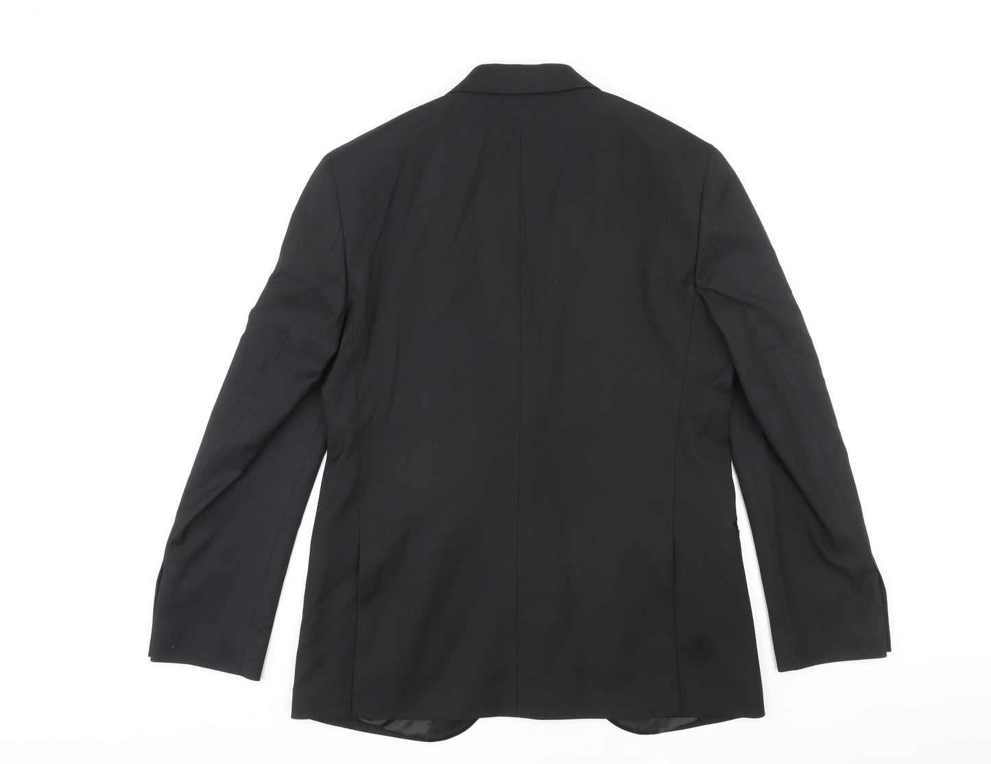 Mens UK Size 38 Marks and Spencer Regular Black Suit Jacket