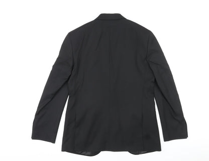 Mens UK Size 38 Marks and Spencer Regular Black Suit Jacket