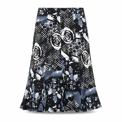 Womens UK Size M Saloos Trumpet Jersey Skirt