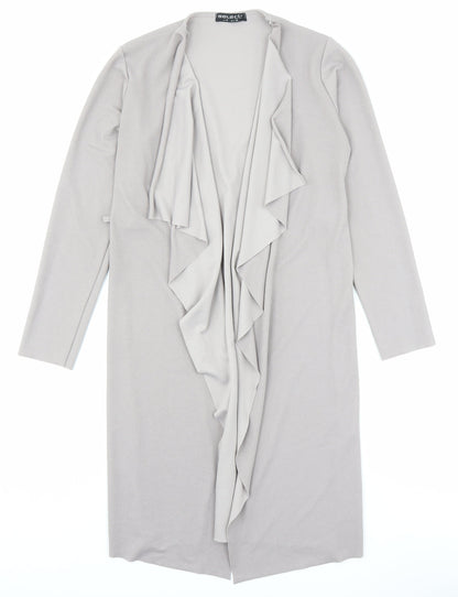 Womens UK Size 10 Select Grey Kimono Blouse