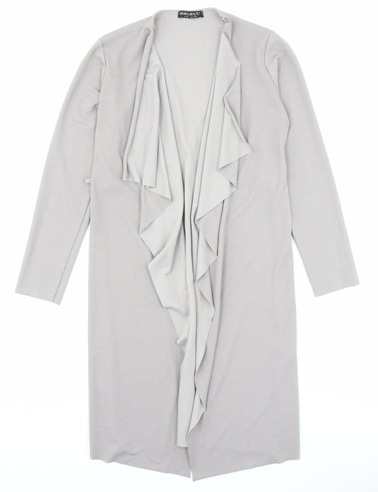 Womens UK Size 10 Select Grey Kimono Blouse