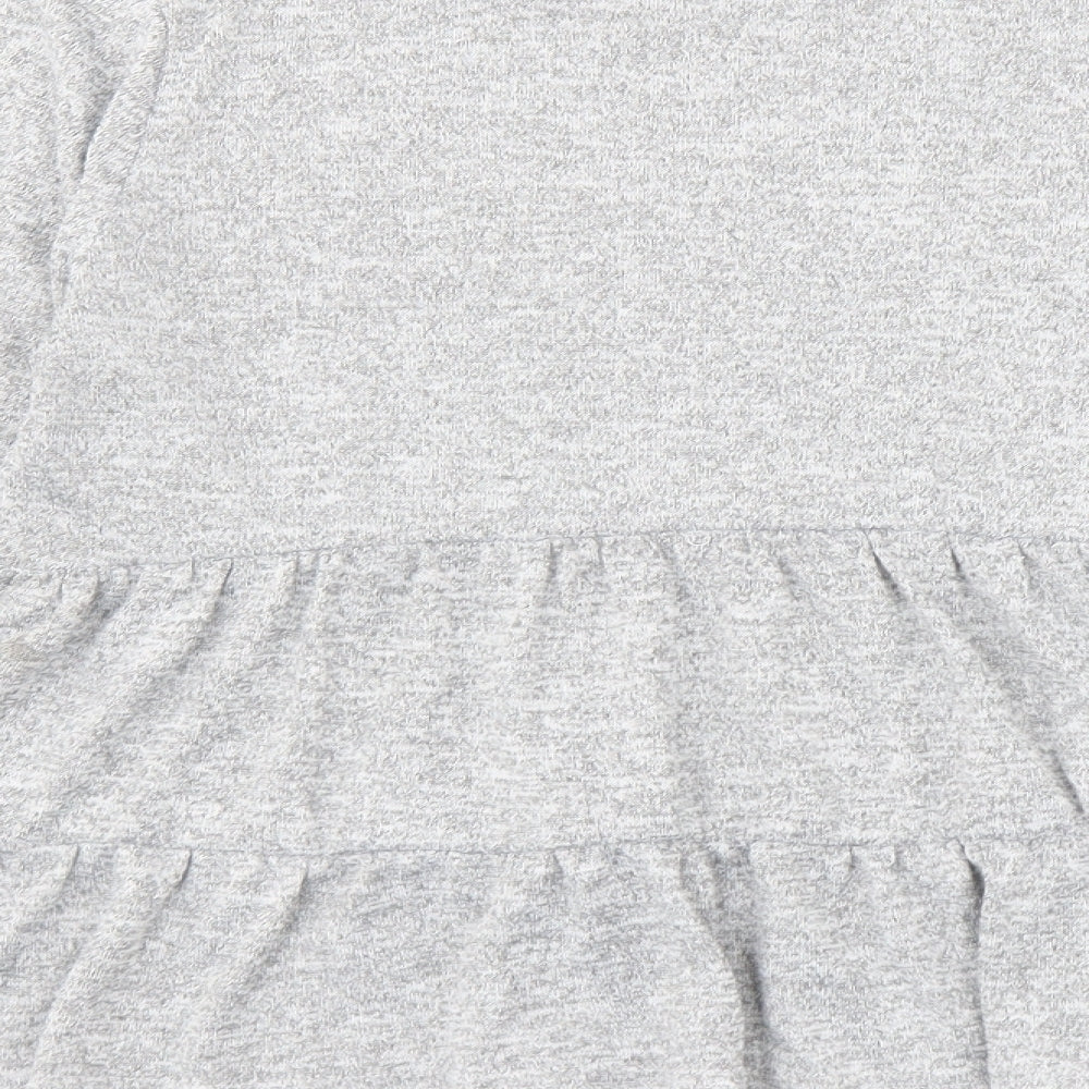 Womens UK Size M New Look Grey Pullover Jumper