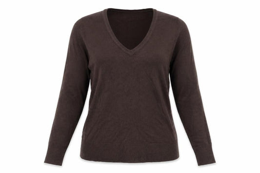 Womens UK Size 14 Mk Brown Pullover Jumper
