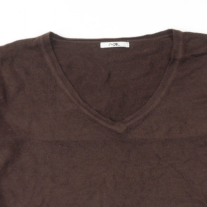 Womens UK Size 14 Mk Brown Pullover Jumper