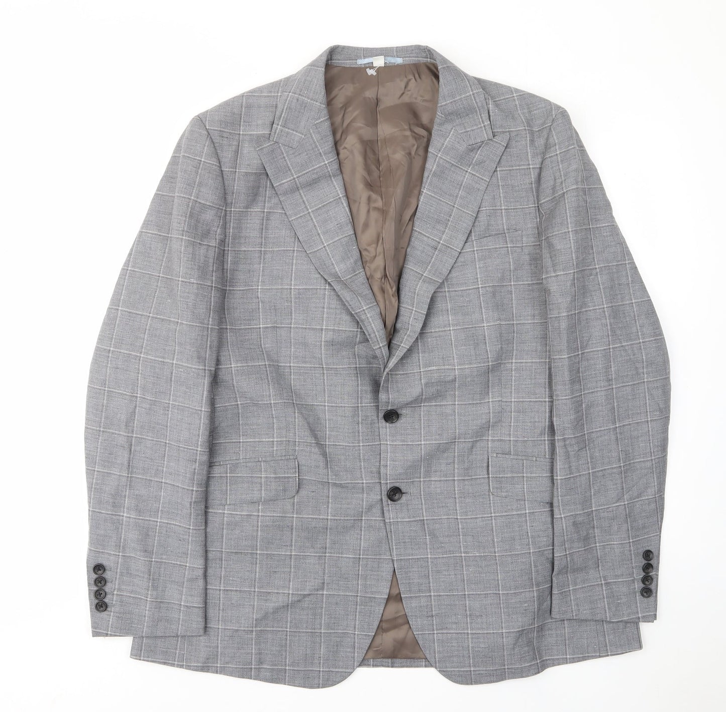 Mens UK Size 44 Marks and Spencer Regular Grey Suit Jacket