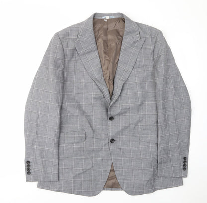 Mens UK Size 44 Marks and Spencer Regular Grey Suit Jacket
