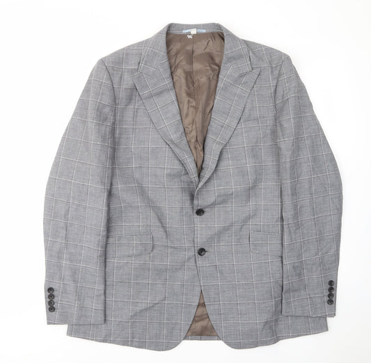 Mens UK Size 44 Marks and Spencer Regular Grey Suit Jacket