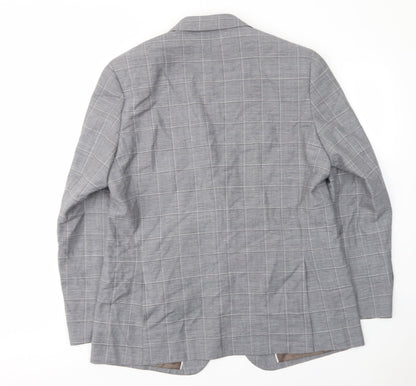 Mens UK Size 44 Marks and Spencer Regular Grey Suit Jacket