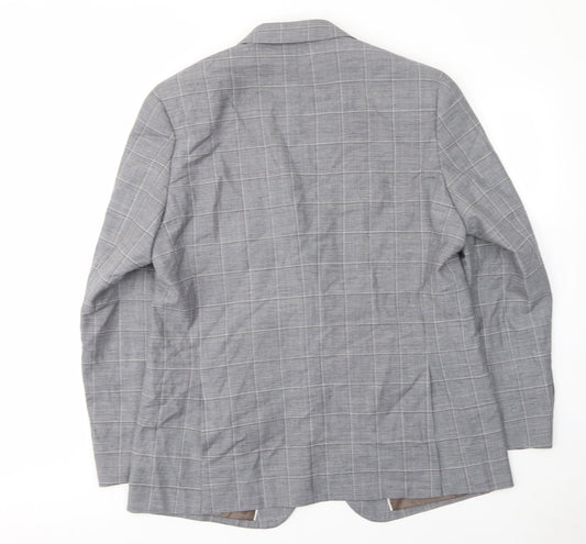 Mens UK Size 44 Marks and Spencer Regular Grey Suit Jacket