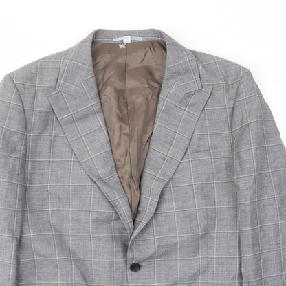 Mens UK Size 44 Marks and Spencer Regular Grey Suit Jacket