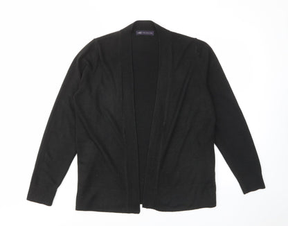 Womens UK Size L Marks and Spencer Black Cardigan Jumper