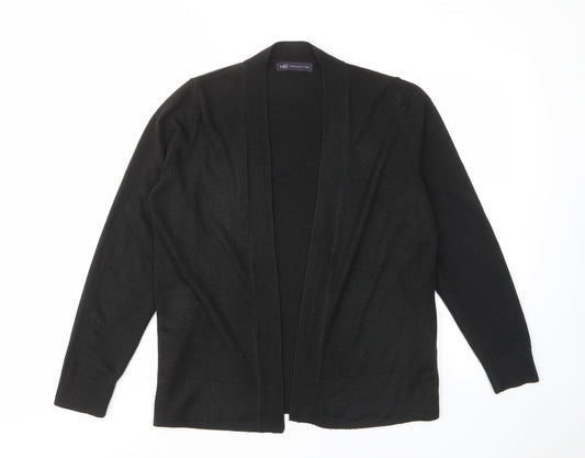 Womens UK Size L Marks and Spencer Black Cardigan Jumper