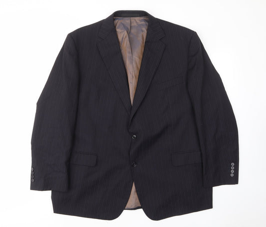 Mens UK Size 48 Marks and Spencer Regular Black Suit Jacket