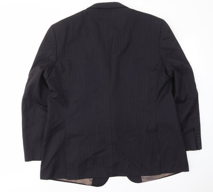 Mens UK Size 48 Marks and Spencer Regular Black Suit Jacket
