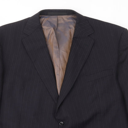 Mens UK Size 48 Marks and Spencer Regular Black Suit Jacket