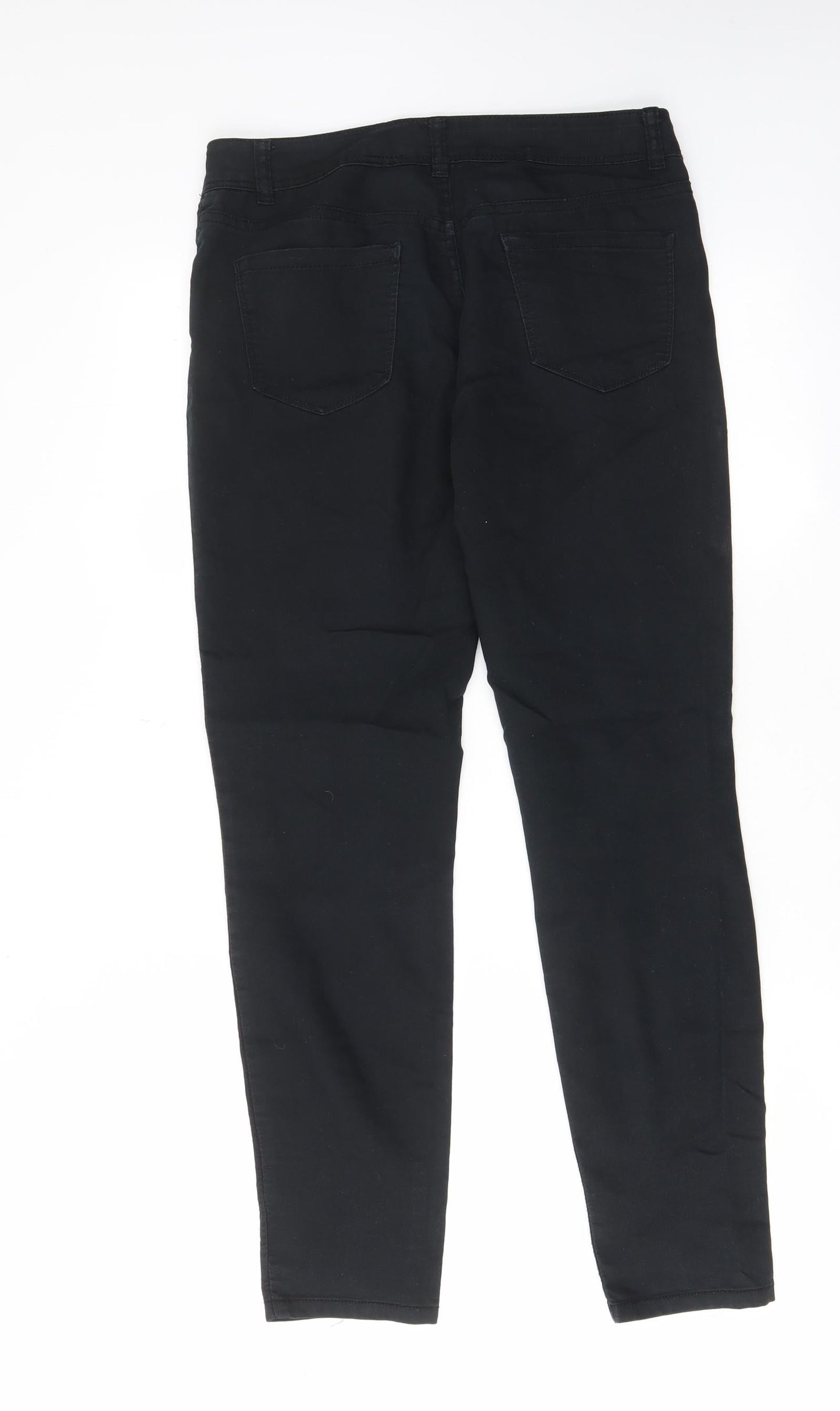 Womens UK Size 10 YesYes Regular Fit Skinny Black Jeans