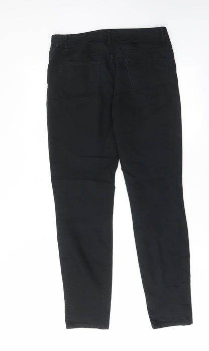 Womens UK Size 10 YesYes Regular Fit Skinny Black Jeans