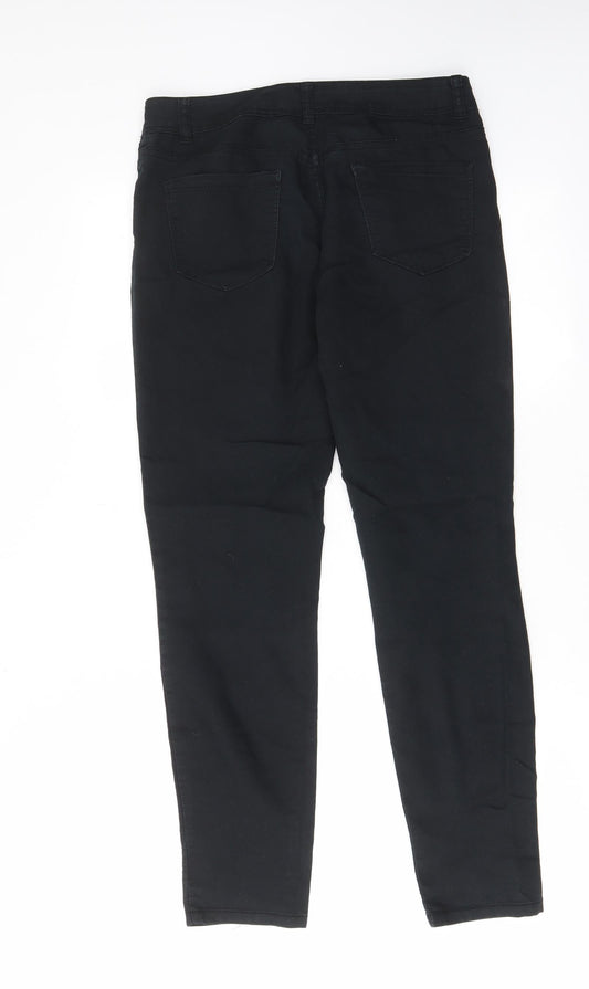Womens UK Size 10 YesYes Regular Fit Skinny Black Jeans