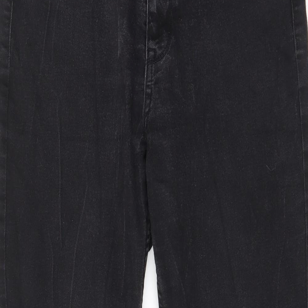 Womens UK Size 29 in H&M Regular Fit Skinny Black Jeans