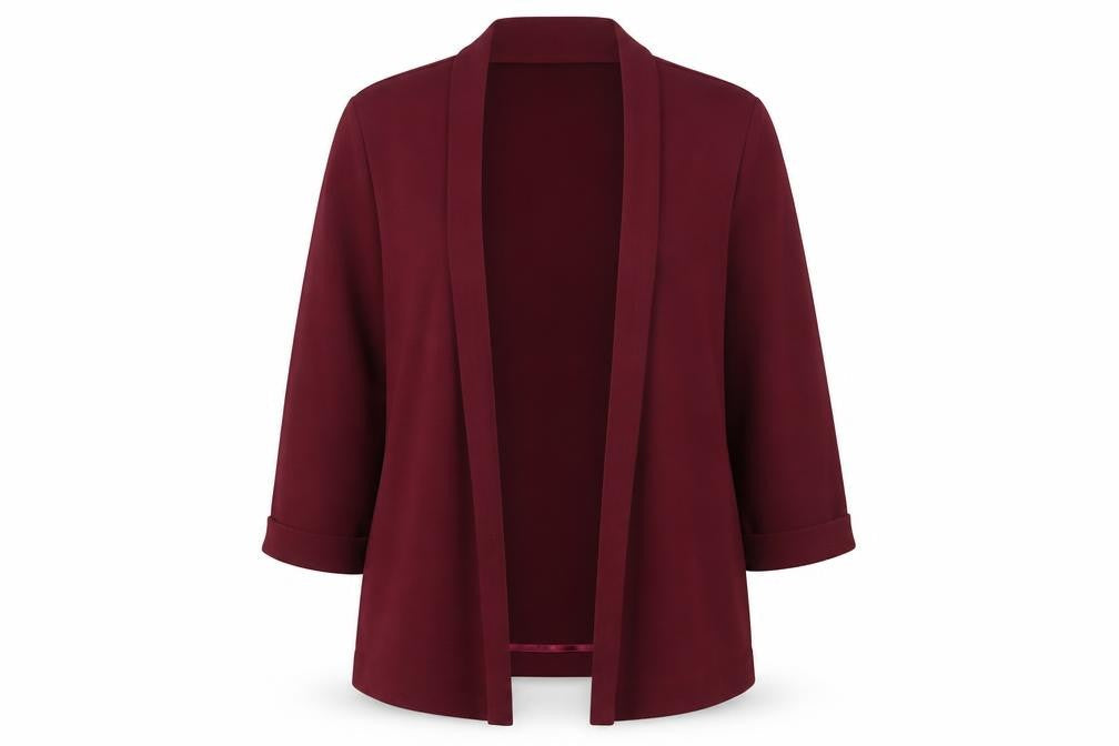 Red Herring Womens Red Jacket Blazer Size 14 - Open