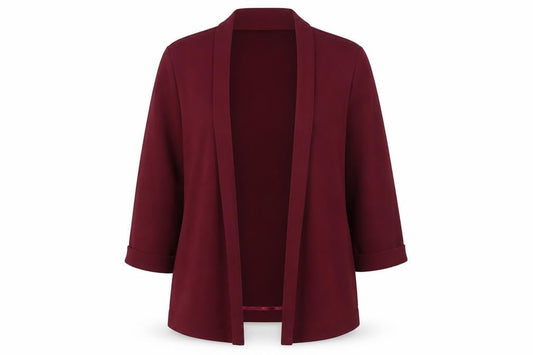 Red Herring Womens Red Jacket Blazer Size 14 - Open