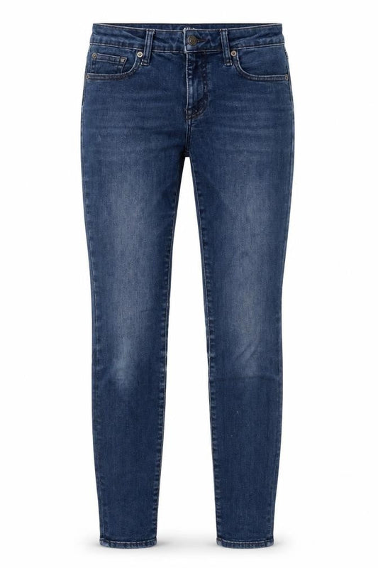 Womens UK Size 4 Gap Regular Fit Skinny Blue Jeans