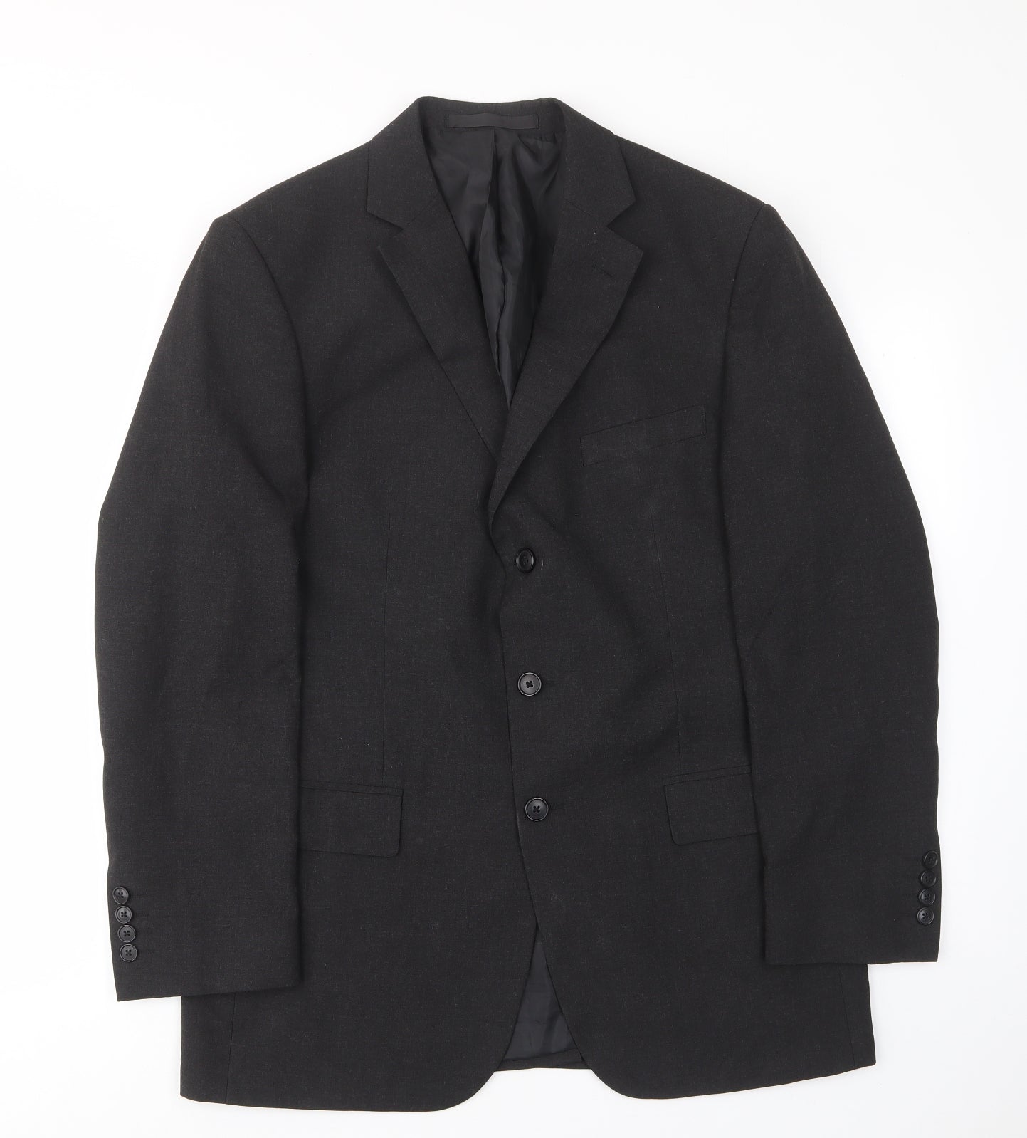 Mens UK Size 40 Marks and Spencer Regular Grey Suit Jacket