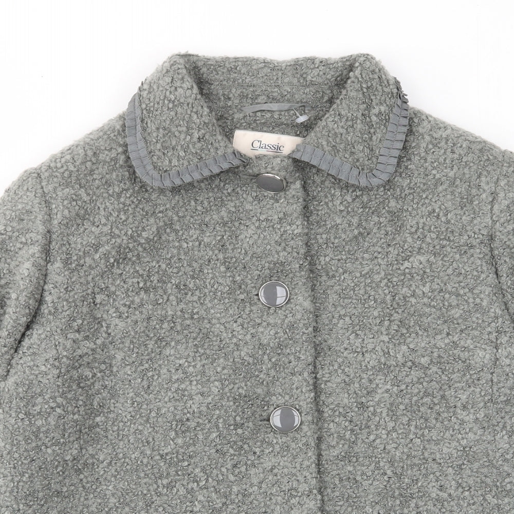 Womens UK Size 14 Classic Grey Jacket