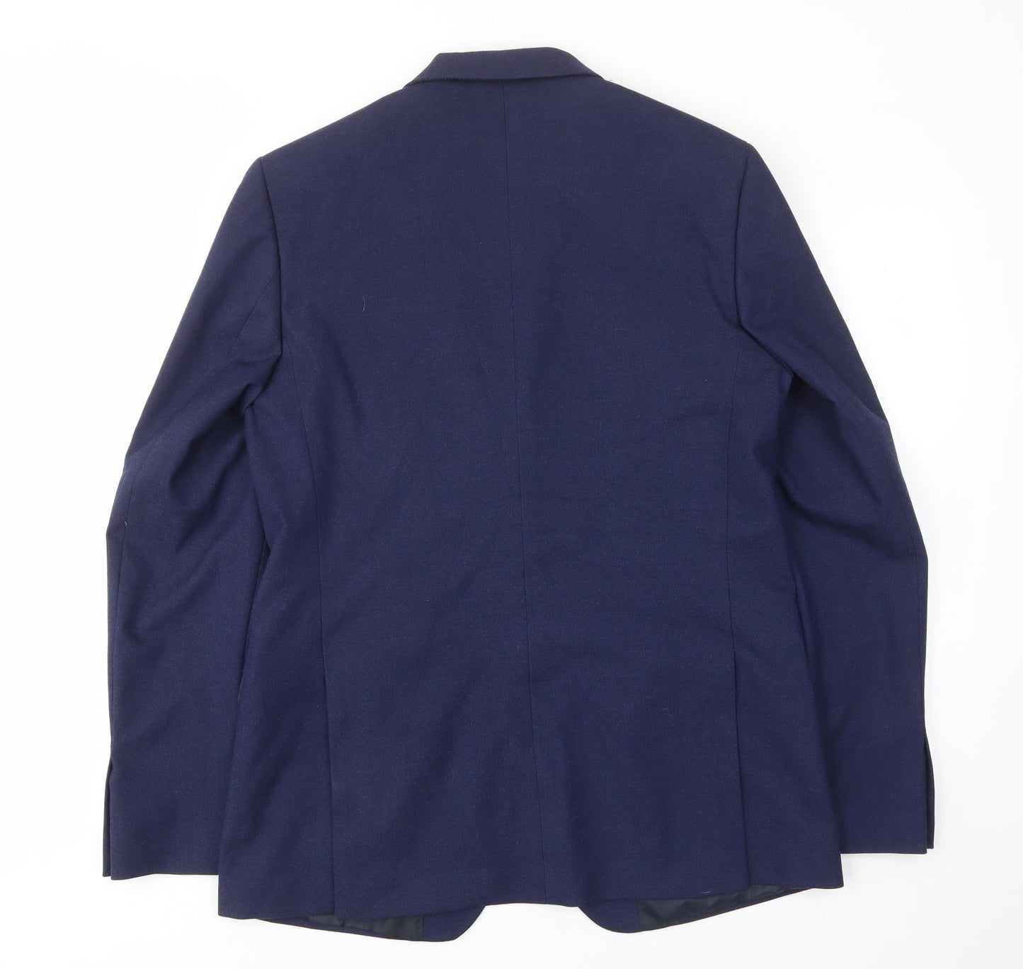 Mens UK Size 42 Marks and Spencer Regular Blue Suit Jacket