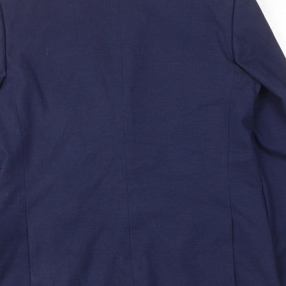 Mens UK Size 42 Marks and Spencer Regular Blue Suit Jacket