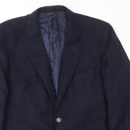 Mens UK Size 42 Skopes Regular Blue Suit Jacket