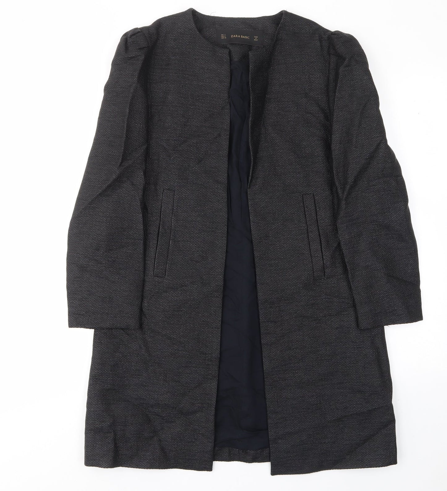 Womens UK Size S Zara Black Jacket