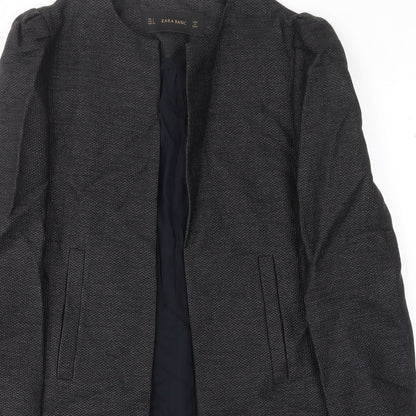 Womens UK Size S Zara Black Jacket