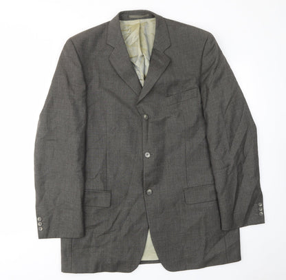 Mens UK Size 42 Karl Jackson Regular Grey Suit Jacket
