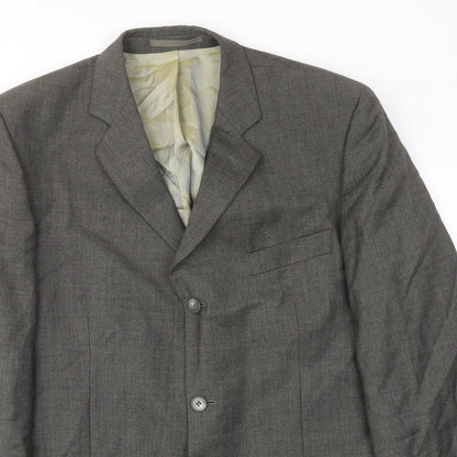 Mens UK Size 42 Karl Jackson Regular Grey Suit Jacket