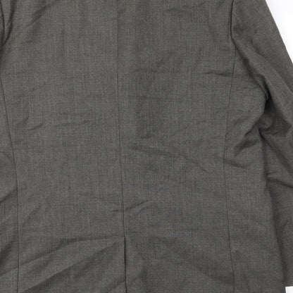 Mens UK Size 42 Karl Jackson Regular Grey Suit Jacket