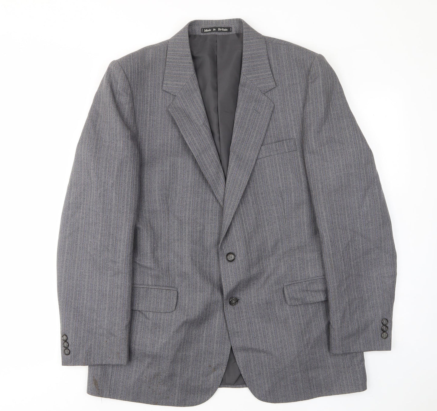 Mens UK Size 42 Greenwoods Regular Grey Suit Jacket
