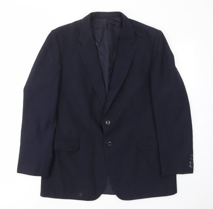 Mens UK Size 42 St Michael Regular Blue Suit Jacket