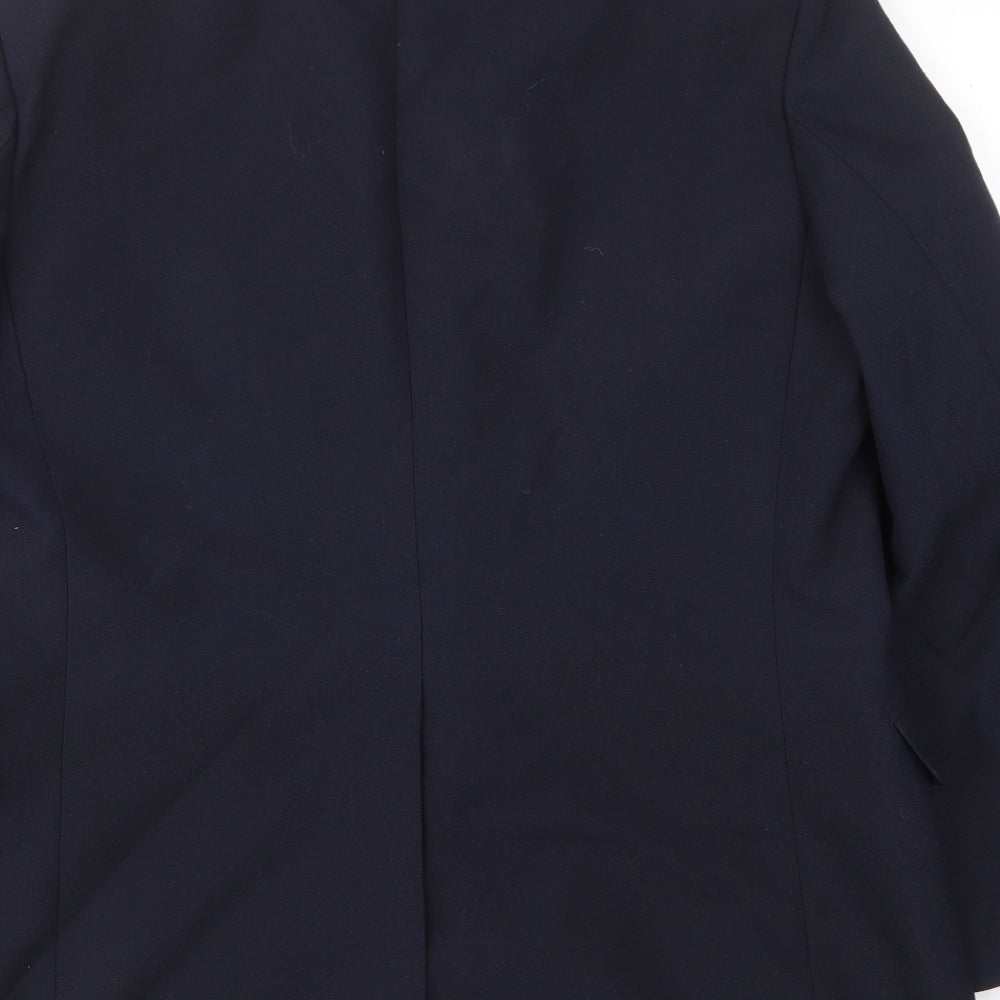 Mens UK Size 42 St Michael Regular Blue Suit Jacket