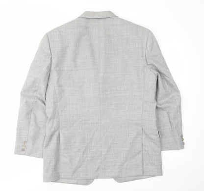 Mens UK Size 40 Skopes Regular Grey Suit Jacket